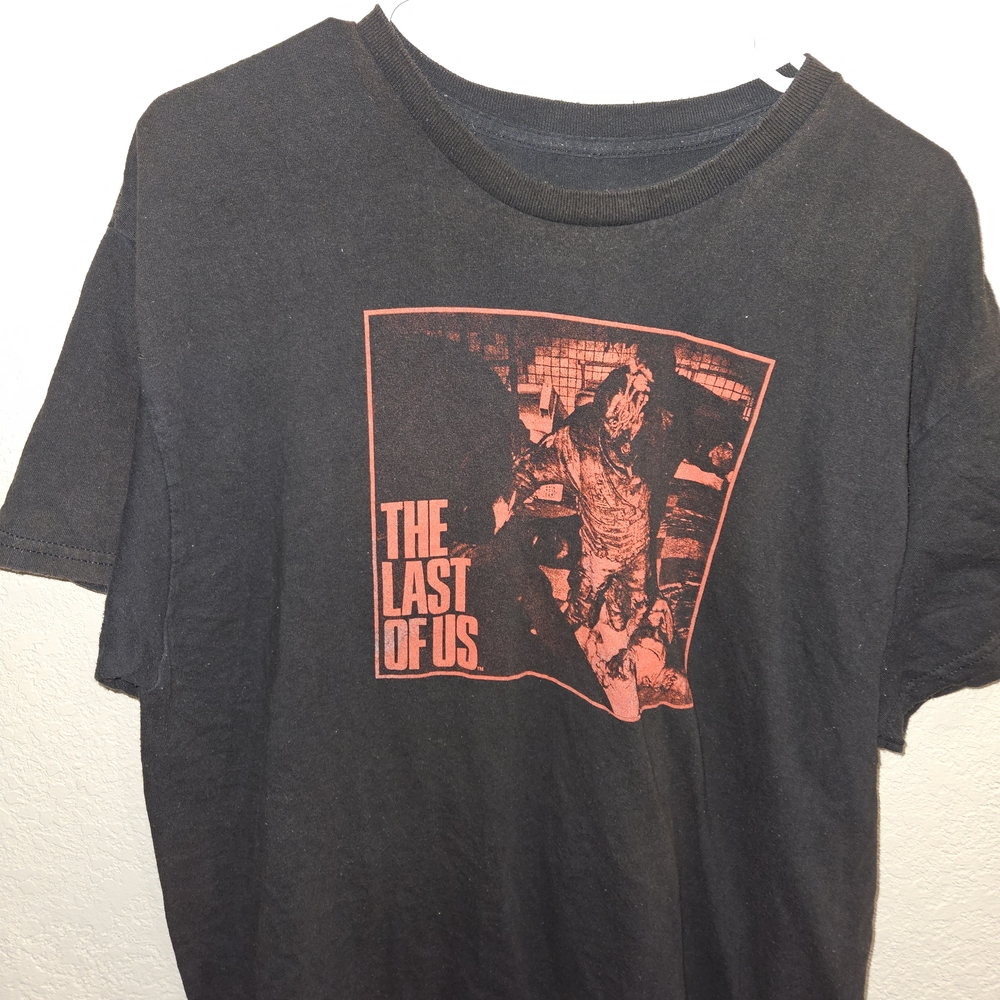 The Last of Us Black and Red Graphic Tee